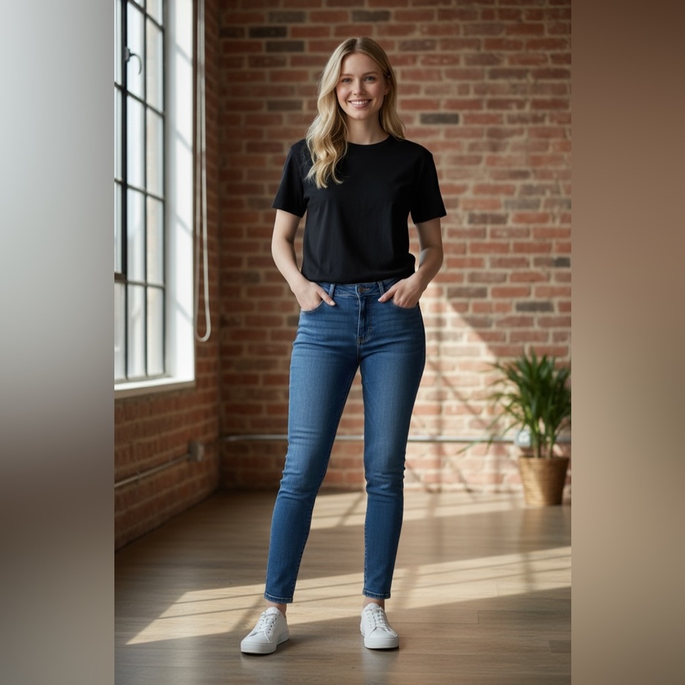 Lee - EC Women's Dark Blue Slim Fit Skinny Jeans